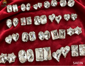 Lead-free shaped MC hotfix rhinestones