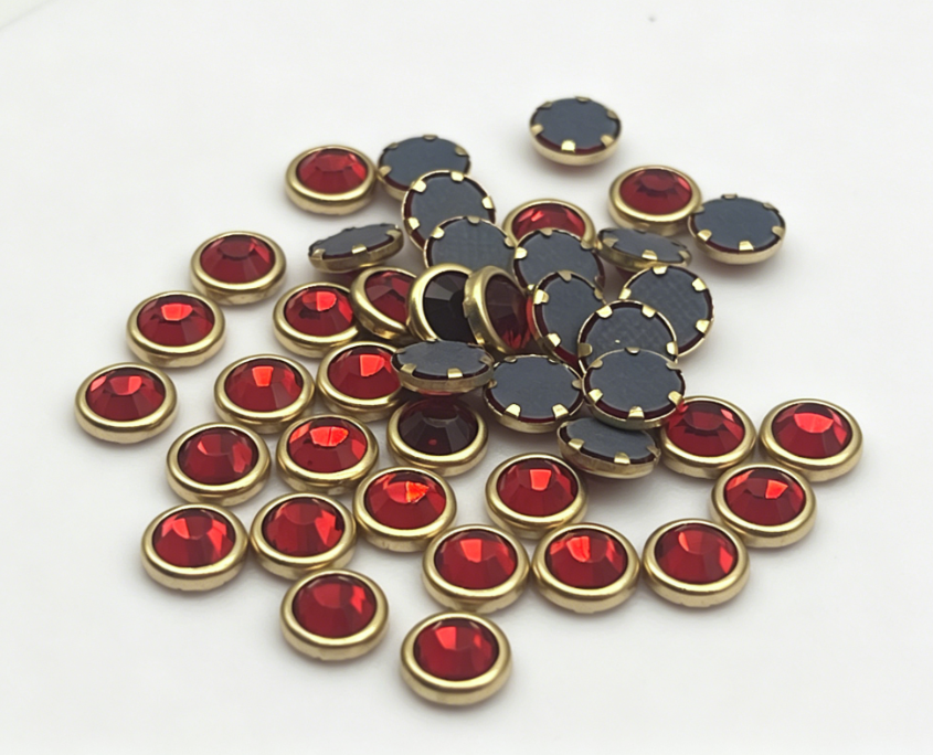 Lead Free Ring  Rhinestones