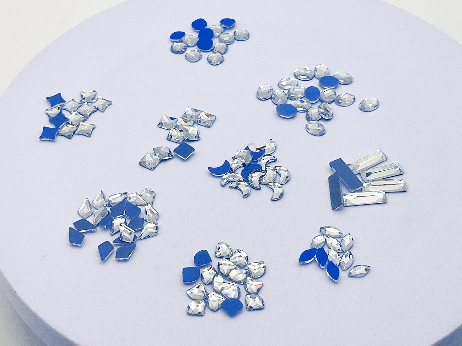 Lead-free shaped MC hotfix rhinestones