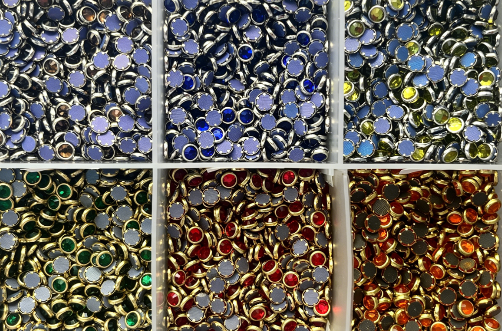 Lead Free Ring  Rhinestones