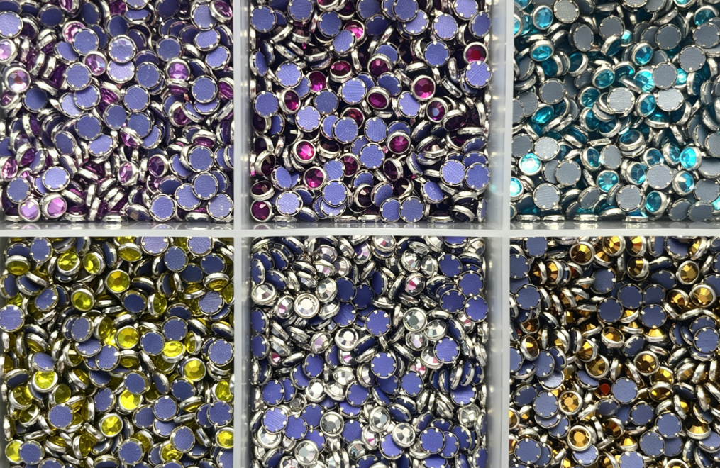 Lead Free Ring  Rhinestones