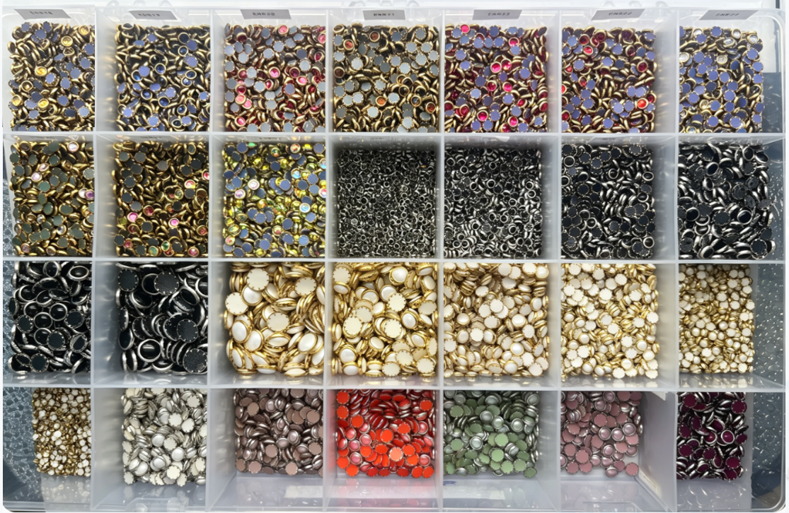 Lead Free Ring  Rhinestones