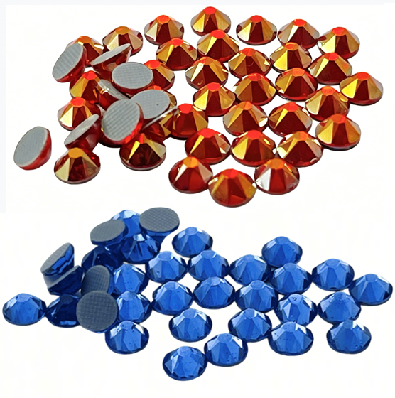 16-facet MC rhinestones